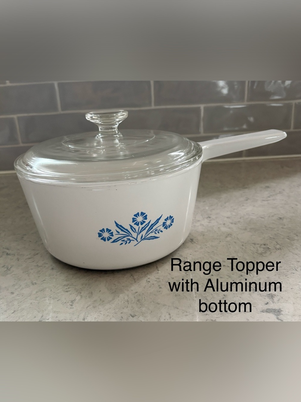 CorningWare Range Toppers Aluminum bottom 2 1/2 quart